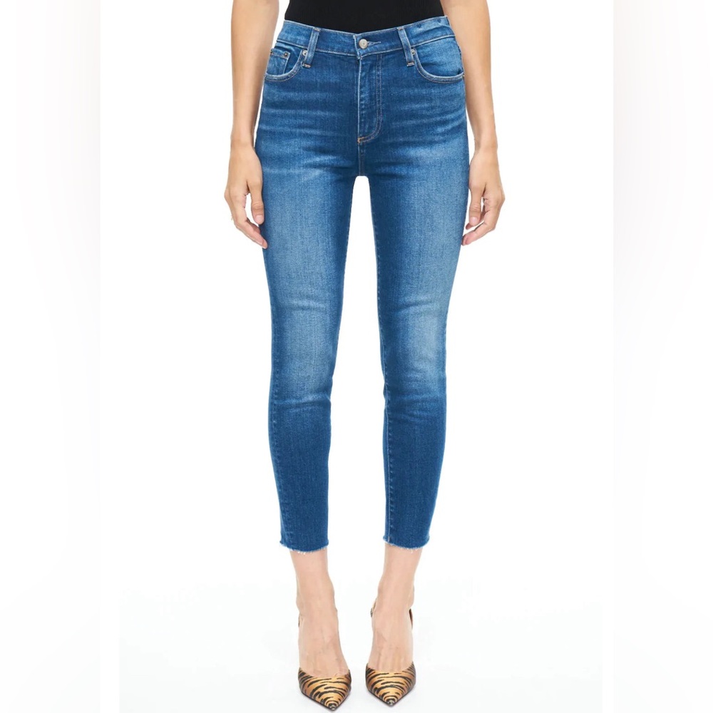 NEW Pistola Aline High Rise Skinny Cropped Jeans Catalina Wash size 27